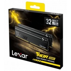 Lexar THOR G2 DDR5 32GB-KIT(16GBx2) 6000MHz CL38 (Black) UDIMM, New