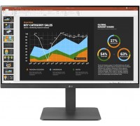 LG 27'' 27BR650B-C, IPS FHD Monitor, HDMI/DP/USB-C/SPK, Height adjustable, VESA mount, New