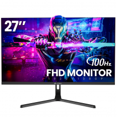 CRUA CR270BM 27" FHD 100Hz 1920*1080, HDMI &VGA, Monitor, Flat