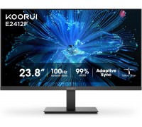 (100hz), KOORUI E2412F 24'' FHD 1920x1080 100Hz sRGB 3000:1 HDMI/VGA VESA Monitor, New