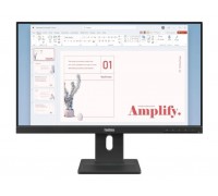 Lenovo ThinkVision E24-40 24" IPS Monitor, HDMI/VGA/DP/SPK/Height, 64BAMAT1UZ