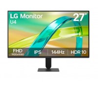 LG 27U411B-B 27" IPS 144Hz Gaming Monitor 1920*1080, 1ms,  (HDMI/VGA), VESA mount, New