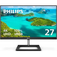 Philips 278E1A 27"in 4K UHD IPS LED Monitor (HDMIx2/DPx1/SPK) 60-Day Warranty