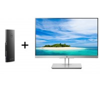 DELL 7070 Ultra Mini: Core i5-8265U 1.60GHz 8G 256GB-NVMe + HP EliteDisplay E223 21.5'' Monitor (HDMI/DP/VGA/VESA), 30 Days Warranty