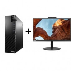 Lenovo M93P SFF: Core i5-4570 3.2GHz 4G 500GB-SATA COA+(Edgeless) Lenovo ThinkVision T22v-10 21.5'' FHD IPS 1080P HDMI Monitor w/ SPK CAM