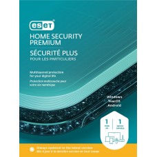 Eset Home Security Premium 1-Device 1-Year PKC BIL PC/Mac/Android/iOS