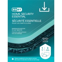 Eset Home Security Essential 3-Device 1-Year BIL PC/Mac/Android/Linux retail box