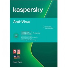 Kaspersky Anti-Virus 1-Device, 1-Year License PKC DVD Case