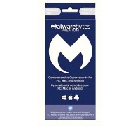Malwarebytes Premium 1-Device / 1-yr License (PC/MAC/Android) 