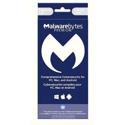 (PC/MAC/Android) Malwarebytes Premium 1-Device / 1-yr Licence