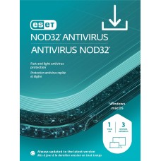 ESET NOD32 Antivirus V11 3 devices/1yr retail sleeve package (BIL) PC/MAC/Linux