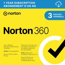Norton 360 Deluxe Antivirus & Internet Security - 3 Devices - 1 Year