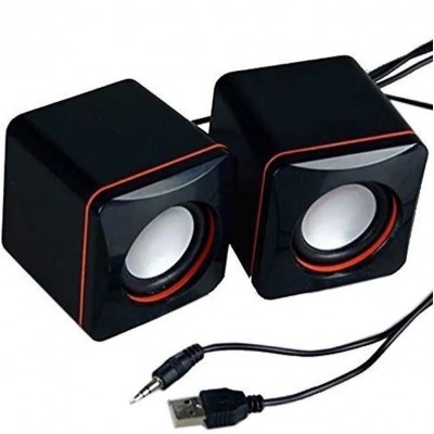 Red Line Cube Speaker, USB Power/Audio Output