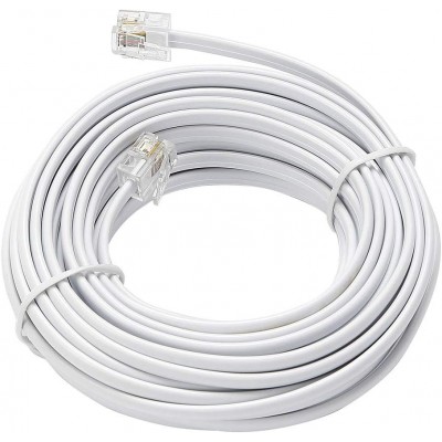 RJ11 Telephone Cable M/M 50FT