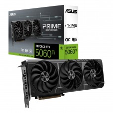 Asus Prime RTX5060Ti 8GB 3x-Fan GDDR7 PCI-e5.0 Video Card, PRIME-RTX5060TI-8G