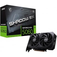 MSI GeForce RTX 5060 8G SHADOW 2X PCIe 5.0 x16 Overclocked Graphics Card