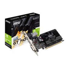 MSI GT710 2GB Low Profile Video Card (slim fan)