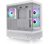 (White/Snow) Thermaltake View 270 Plus White 3xARGB 120mm FAN Dual Tempered Glass CA-1Y7-00M6