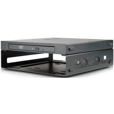 Lenovo ThinkCentre Tiny VESA Mount 01EF666 + Slim USB CD DVD burner 01EF648, pulled